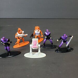Lot of 6 TMNT Villains Metalfigs Mini Figures Toys Teenage Mutant Ninja Turtles